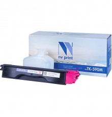 Тонер-картридж NV Print NV-TK590M для Kyocera FS-C2026MFP, C2126, C2526MFP, C2626, C5250DN, P6026cdn (совместимый, пурпурный, 5000 стр.)
