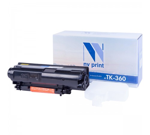 Лазерный картридж NV Print NV-TK360 для Kyocera FS-4020DN (совместимый, чёрный, 20000 стр.)