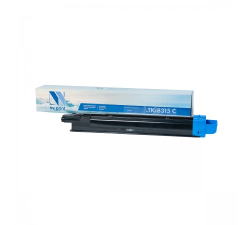 Тонер-картридж NV Print NV-TK-8315C для для Kyocera TASKalfa 2550, Kyocera TASKalfa 2550ci, TK-8315C (совместимый, голубой, 6000 стр.)