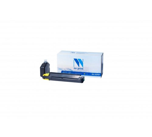 Лазерный картридж NV Print NV-TK5270Y для для Kyocera ECOSYS M6230, Kyocera ECOSYS P6230, Kyocera ECOSYS M6630, TK-5270Y (совместимый, жёлтый, 6000 стр.)