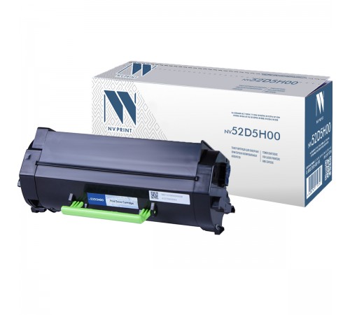 Лазерный картридж NV Print NV-52D5H00 для Lexmark MS810dtn, MS810n, MS810de, MS810dn, MS811dn, MS811dtn, MS811n (совместимый, чёрный, 25000 стр.)