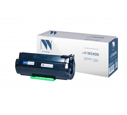 Лазерный картридж NV Print NV-51B5X00 для для Lexmark MS517, Lexmark MX517, Lexmark MS617, Lexmark MX617, Lexmark MS312, Lexmark MS415, 51B5X00 (совместимый, чёрный, 20000 стр.)