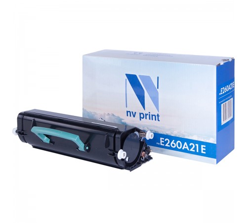 Лазерный картридж NV Print NV-E260A21E для Lexmark Optra E260, E260d, E260dn, E360, E360d, E360dn, E460, E460dn (совместимый, чёрный, 3500 стр.)