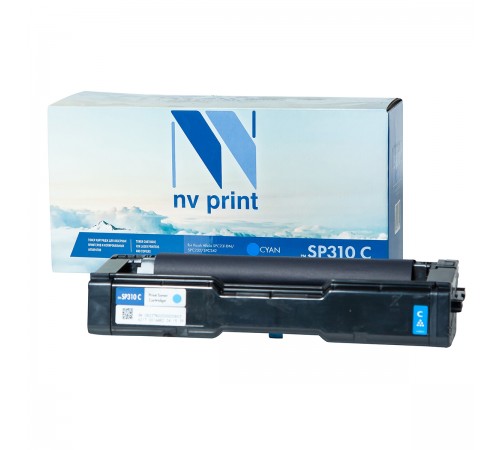 Лазерный картридж NV Print NV-SP310C для для Ricoh Aficio SPC231DN, SPC232, SPC242 (совместимый, голубой, 2500 стр.)