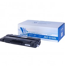 Лазерный картридж NV Print NV-MLTD105L для Samsung ML-1910, 1915, 2525, 2540, 2580N, SCX-4600, 4623F, 4623FN (совместимый, чёрный, 2500 стр.)