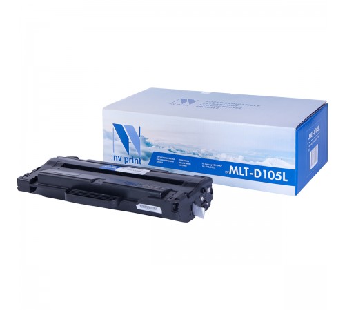 Лазерный картридж NV Print NV-MLTD105L для Samsung ML-1910, 1915, 2525, 2540, 2580N, SCX-4600, 4623F, 4623FN (совместимый, чёрный, 2500 стр.)