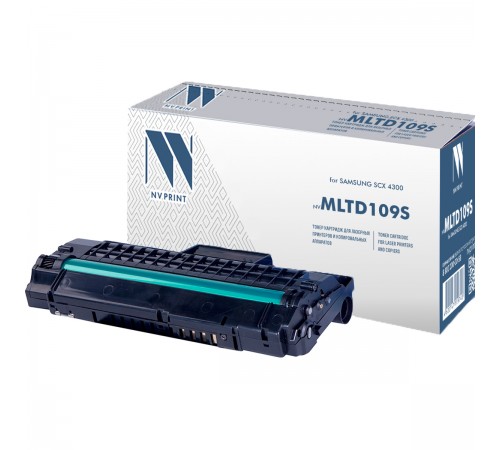 Лазерный картридж NV Print NV-MLTD109S для Samsung SCX-4300 (совместимый, чёрный, 2000 стр.)