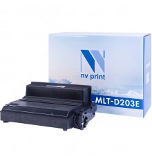 Лазерный картридж NV Print NV-MLTD203E для Samsung SL-M3820, 4020, M3870, 4070 (совместимый, чёрный, 10000 стр.)