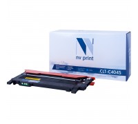Лазерный картридж NV Print NV-CLT-C404SC для Samsung SL-C430, C430W, C480, C480W, C480FW (совместимый, голубой, 1000 стр.)