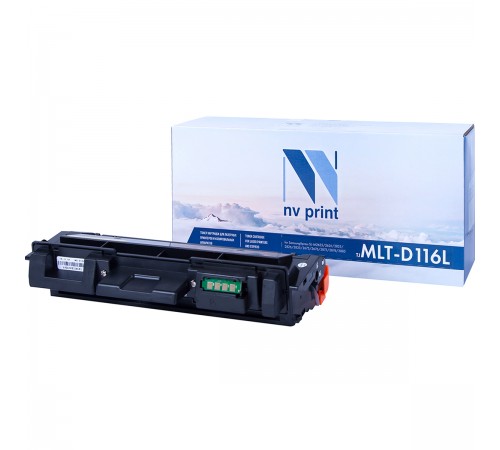 Лазерный картридж NV Print NV-MLT-D116L для Samsung Xpress SL-M2625, 2626, 2825, 2826, 2835, M2675, 2676, 2875 (совместимый, чёрный, 3000 стр.)