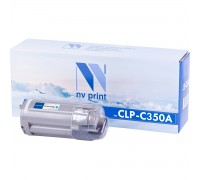 Лазерный картридж NV Print NV-CLPC350AC для Samsung CLP-350N, CLP-351NK, CLP-351NKG (совместимый, голубой, 2000 стр.)