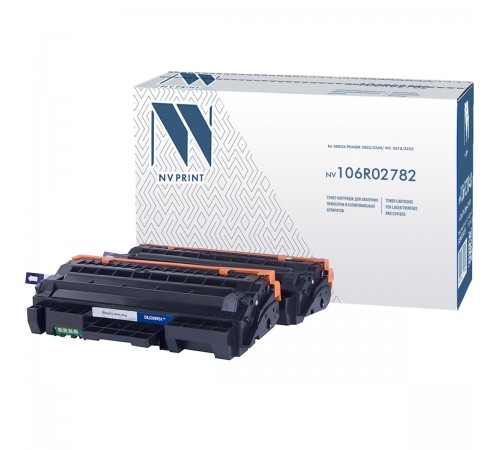 Лазерный картридж NV Print NV-106R02782 для Xerox Phaser 3052, 3260, WorkCentre 3215, 3225 (совместимый, чёрный, 6000 стр.)