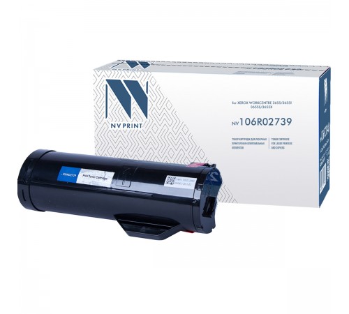 Лазерный картридж NV Print NV-106R02739 для Xerox WorkCentre 3655 (совместимый, чёрный, 14400 стр.)