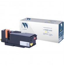 Лазерный картридж NV Print NV-106R01633Y для Xerox Phaser 6000, 6010, WorkCentre 6015 (совместимый, жёлтый, 1000 стр.)