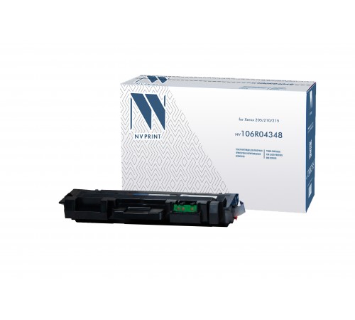 Лазерный картридж NV Print NV-106R04348 для для Xerox B205, Xerox B210, Xerox B215, 106R04348 (совместимый, чёрный, 3000 стр.)