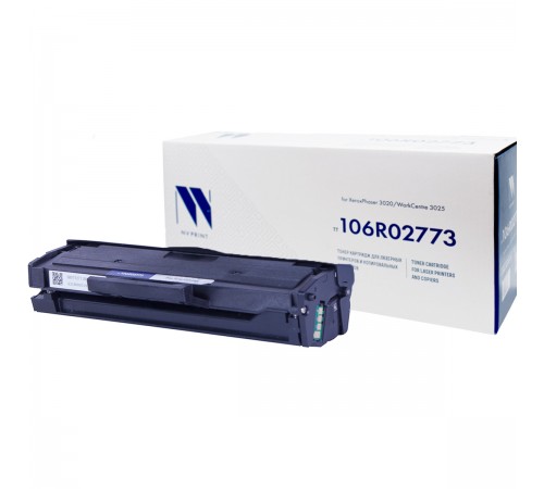 Лазерный картридж NV Print NV-106R02773 для Xerox Phaser 3020, WorkCentre 3025 (совместимый, чёрный, 1500 стр.)