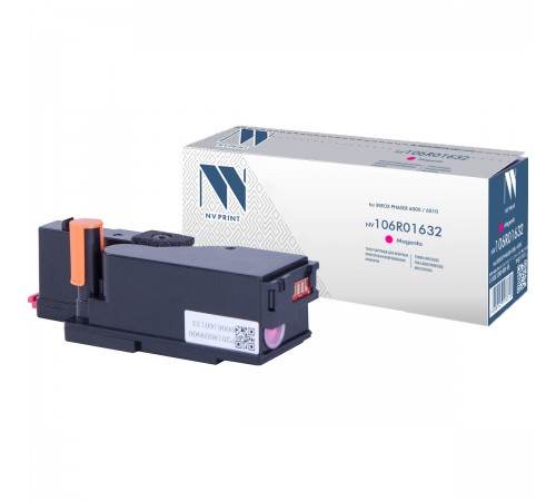 Лазерный картридж NV Print NV-106R01632M для Xerox Phaser 6000, 6010, WorkCentre 6015 (совместимый, пурпурный, 1000 стр.)