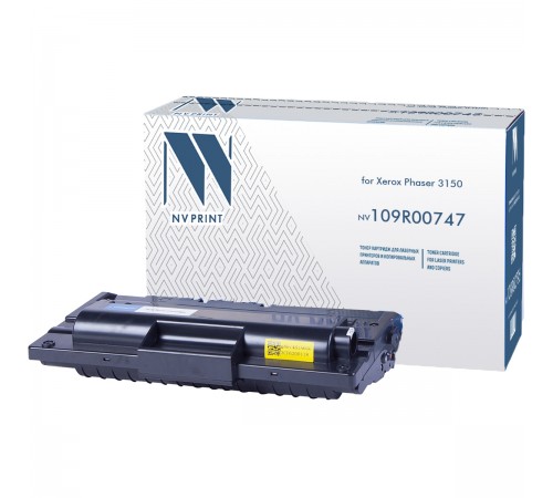Лазерный картридж NV Print NV-109R00747 для Xerox Phaser 3150 (совместимый, чёрный, 5000 стр.)