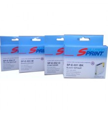 Картридж Sprint SP-E-552iC C13T05524010 для Epson (совместимый, голубой, 290 стр.)