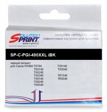 Картридж Sprint SP-C-PGI-480XXL iBK для Canon (совместимый, чёрный, пигмент 600 стр.)