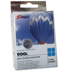 Картридж Sprint SP-900iC (совместимый, голубой, 400 стр.)