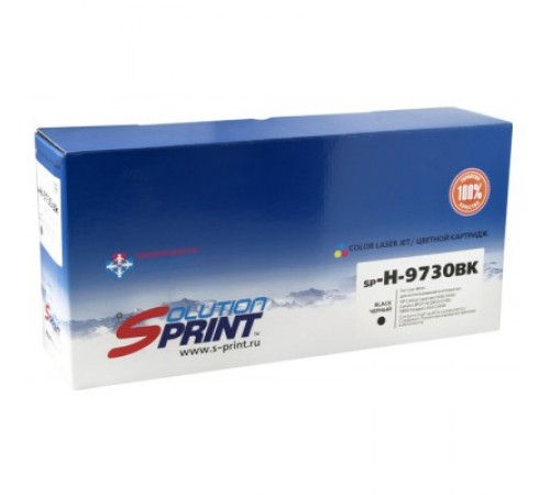 Лазерный картридж Sprint SP-H-C9730A (645A), EP86Bk для HP (совместимый, чёрный, 12 000 стр.)