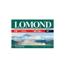 Фотобумага Lomond глянцевая односторонняя (0102035), 10x15 см, 230 г/м2, 50 л.