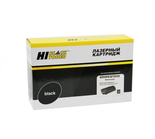 Картридж Hi-Black (HB-Q5949X/Q7553X) для HP LJ P2015/1320/3390/3392, Универсальный, 7K 200130144