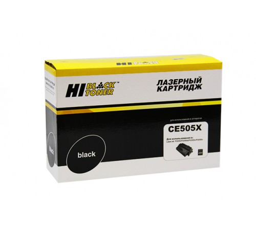 Картридж Hi-Black (HB-CE505X) для HP LJ P2055/P2050/Canon №719H, 6,5K 9990100902