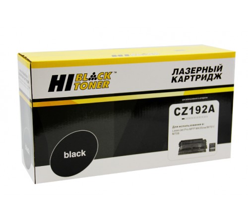 Картридж Hi-Black (HB-CZ192A) для HP LJ Pro M435nw/M701/706, 12K 4010802121