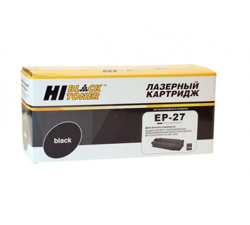 Картридж Hi-Black (HB-EP-27) для Canon MF-3110/3228/3240/LBP-3200, Bk, 2,5K 120081