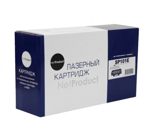 Картридж NetProduct (N-SP101E) для Ricoh Aficio SP 100/100SF/100SU, 1,2K 89869884020
