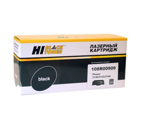 Картридж Hi-Black (HB-108R00909) для Xerox Phaser 3140/3155/3160, 2,5K 989564006