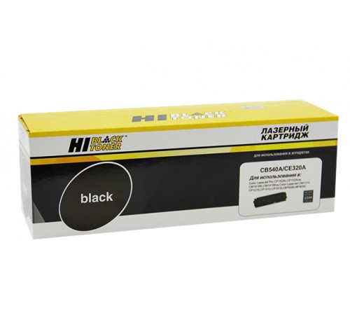 Картридж Hi-Black (HB-CB540A/CE320A) для HP CLJ CM1300/CM1312/CP1210/CP1525, Bk, 2,2K 1500101045