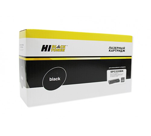 Картридж Hi-Black (HB-SPC220Bk) для Ricoh Aficio SPC220DN/C221DN/C222SF, Bk, 2K 301020530