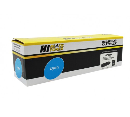 Картридж Hi-Black (HB-CF531A) для HP CLJ Pro M154A/M180n/M181fw, C, 0,9K 98927825