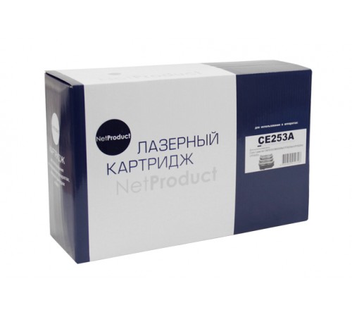 Картридж NetProduct (N-CE253A) для HP CLJ CP3525/CM3530, Восстановленный, M, 7K 9970159113