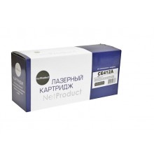 Картридж NetProduct (N-CE412A) для HP CLJ Pro300 Color M351/M375/Pro400 Color/M451, Y,2,6K