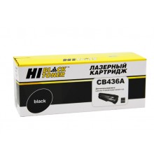 Картридж Hi-Black (HB-CB436A) для HP LJ P1505/M1120/M1522, 2K