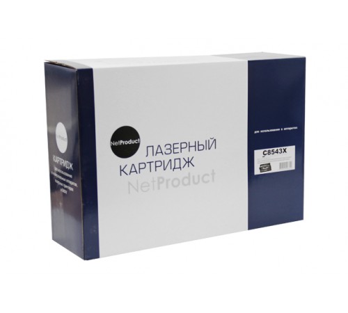 Картридж NetProduct (N-C8543X) для HP LJ 9000/9000DN/9000MFP/9040MFP/9050, Восстанов., 30K 220010212