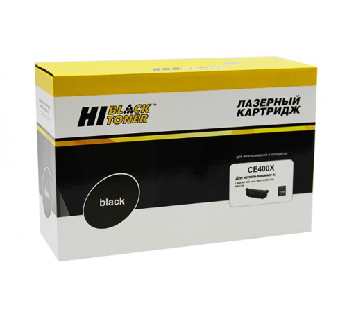 Картридж Hi-Black (HB-CE400X) для HP LJ Enterprise 500 color M551n/M575dn, Bk, 11K 98927801