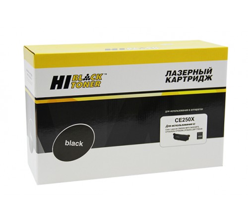 Картридж Hi-Black (HB-CE250X) для HP CLJ CP3525/CM3530, Восстановленный, Bk, 10,5K 997015911