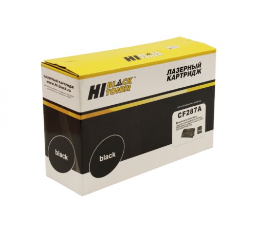 Картридж Hi-Black (HB-CF287A) для HP LJ M506dn/M506x/M527dn/M527f/M527c, 9K 22013625