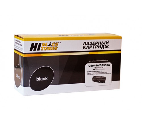 Картридж Hi-Black (HB-Q5949A/Q7553A) для HP LJ 1160/1320/P2015/ Canon 715, Универс, 3,5K 200130143
