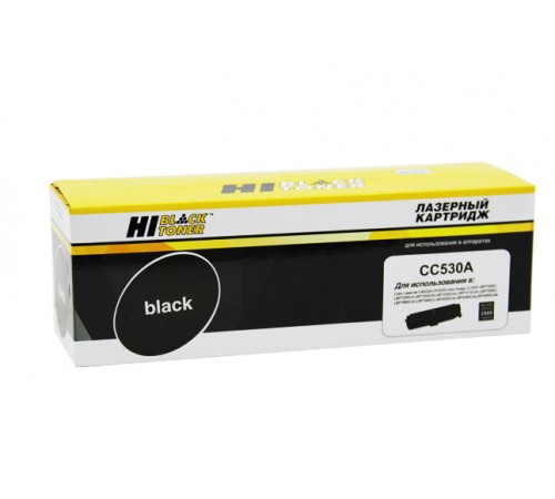 Картридж Hi-Black (HB-CC530A/№ 718) для HP CLJ CP2025/CM2320/Canon LBP7200, Bk, 3,5K 996200100