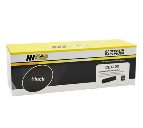 Картридж Hi-Black (HB-CE410X) для HP CLJ Pro300 Color M351/M375/Pro400 M451/M475, Bk, 4K 98927805