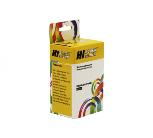 Картридж Hi-Black (HB-CD975AE) для HP Officejet 6000/6500/7000, №920XL, Bk 15011974295
