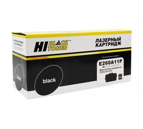 Тонер-картридж Hi-Black (HB-E260A11P) для Lexmark E260/E360/E460, 3,5K 984271030