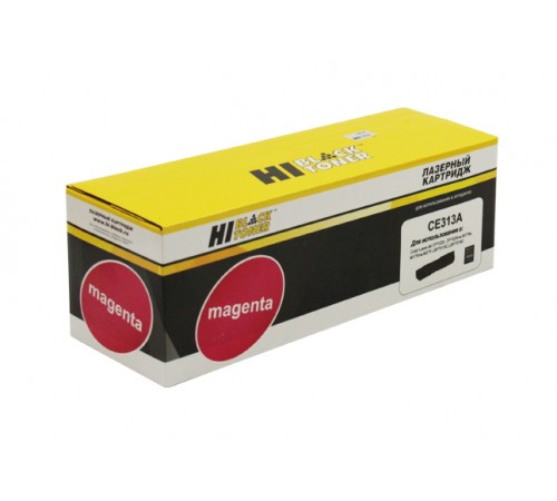 Тонер-картридж Hi-Black (HB-CE313A) для HP CLJ CP1025/1025nw/Pro M175, № 126A, M, 1K 997015957