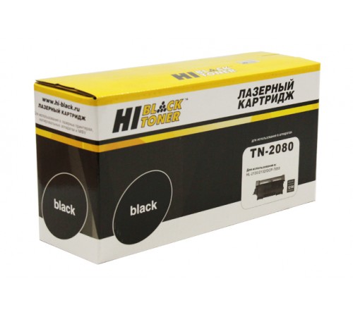Тонер-картридж Hi-Black (HB-TN-2080) для Brother HL-2130/DCP7055, 1,2K 984002208